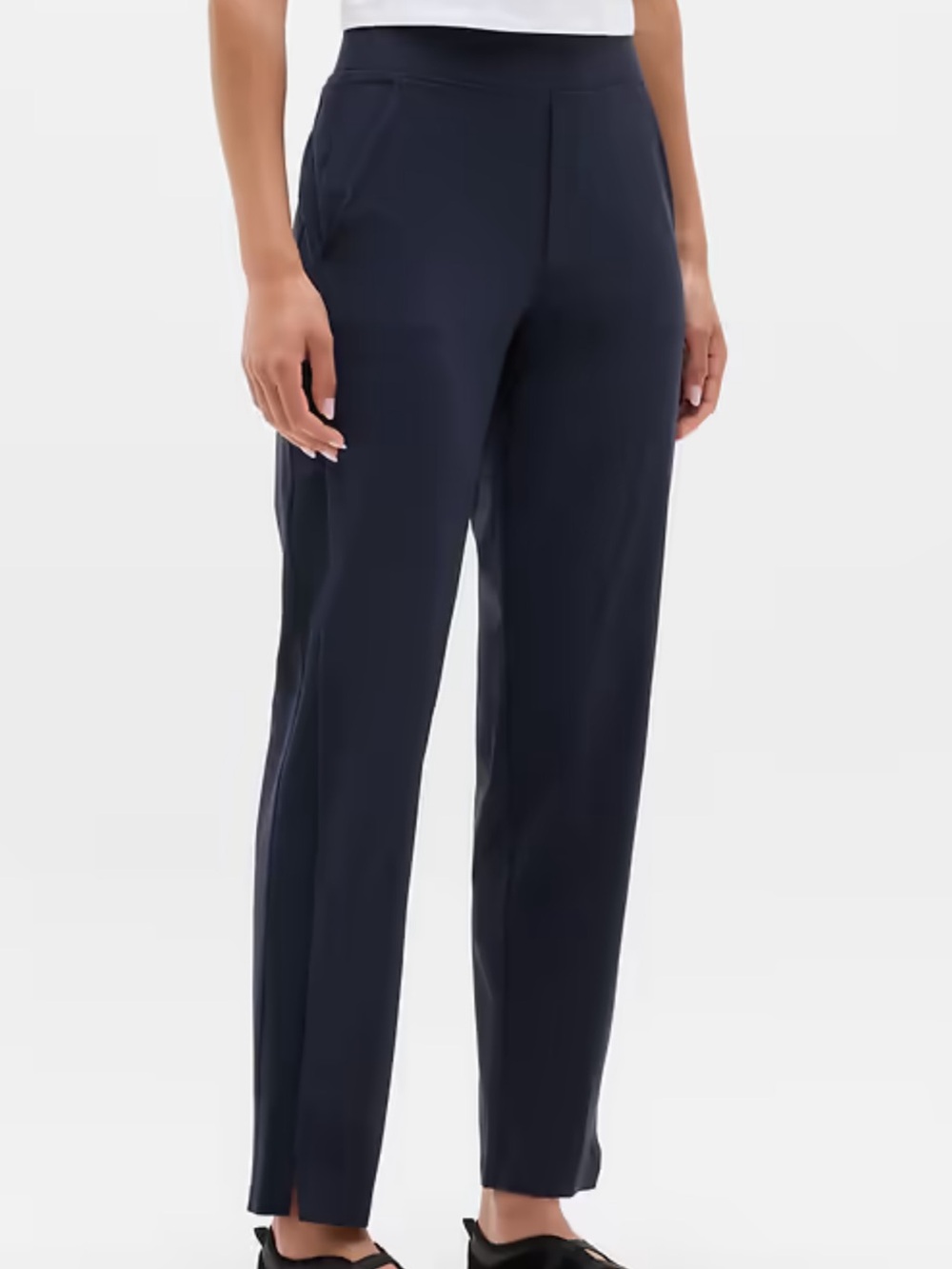 Athleta Brooklyn Mid Rise Ankle Pant Size 14 Tall - Picture 3 of 7
